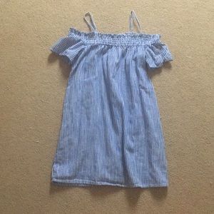 off the shoulder dress